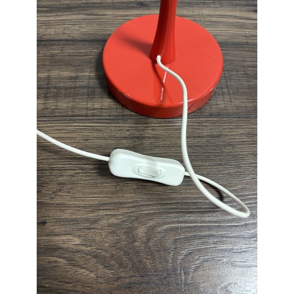 IKEA JANSJO Red Lamp Moveable/Adjustable Desk Lamp Art Deco Tested-Works - Picture 6 of 10